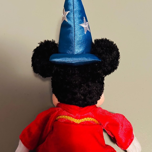 Authentic Original Disney Parks Fantasia MIckey Mouse Sorcerer Plush (Small “14) - Picture 6 of 6